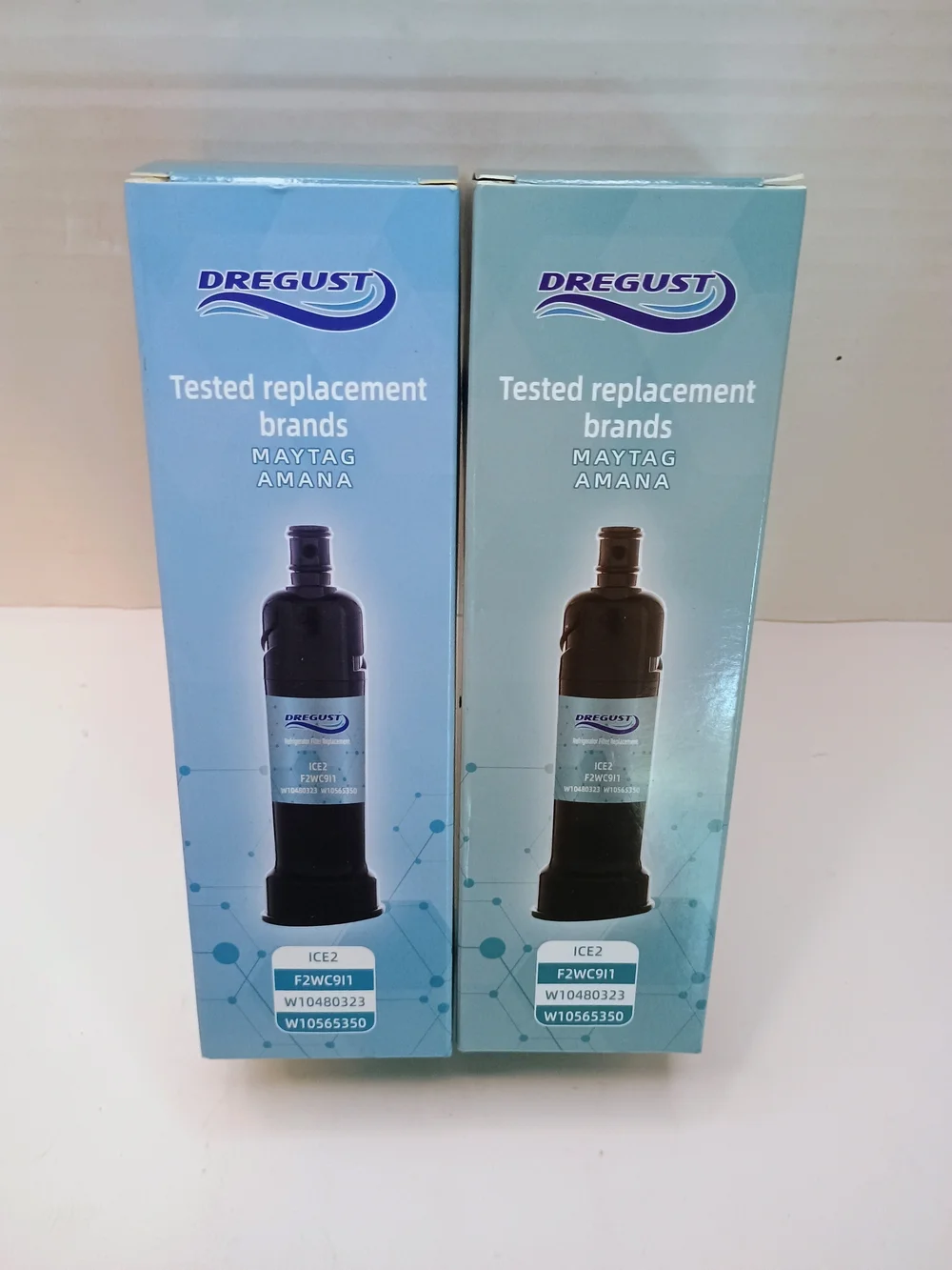 Dregust Tested Replacement  Brands Maytag Amana TWO FILTERS - NEW